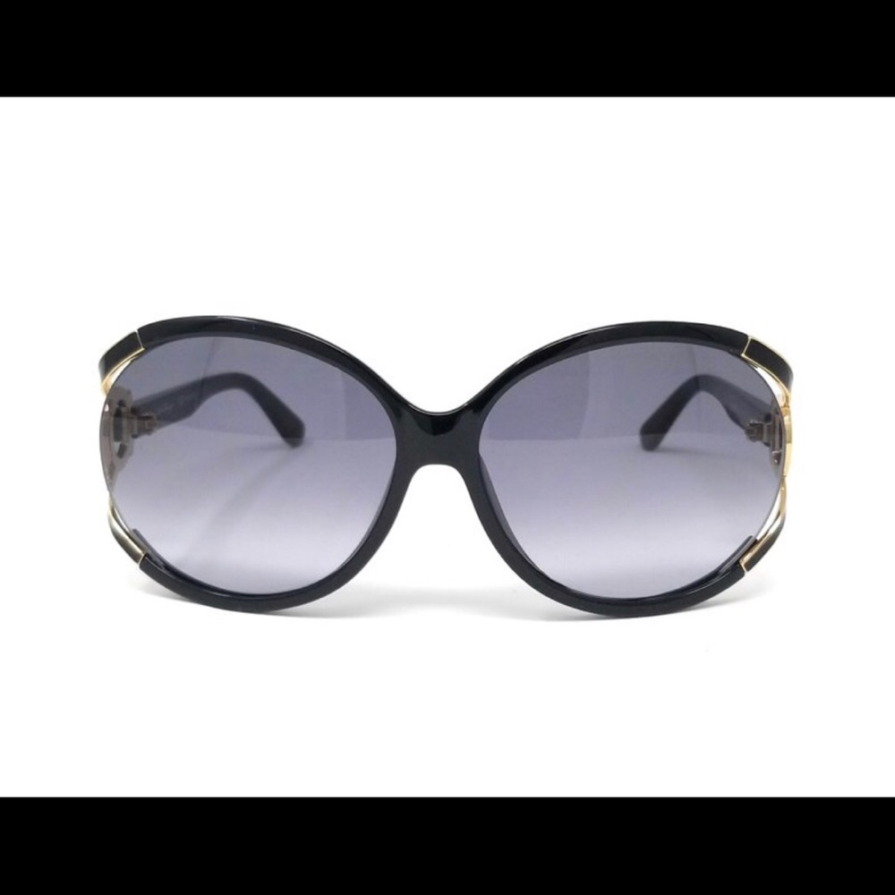 NEW Salvatore Ferragamo Grey Gradient Sunglasses